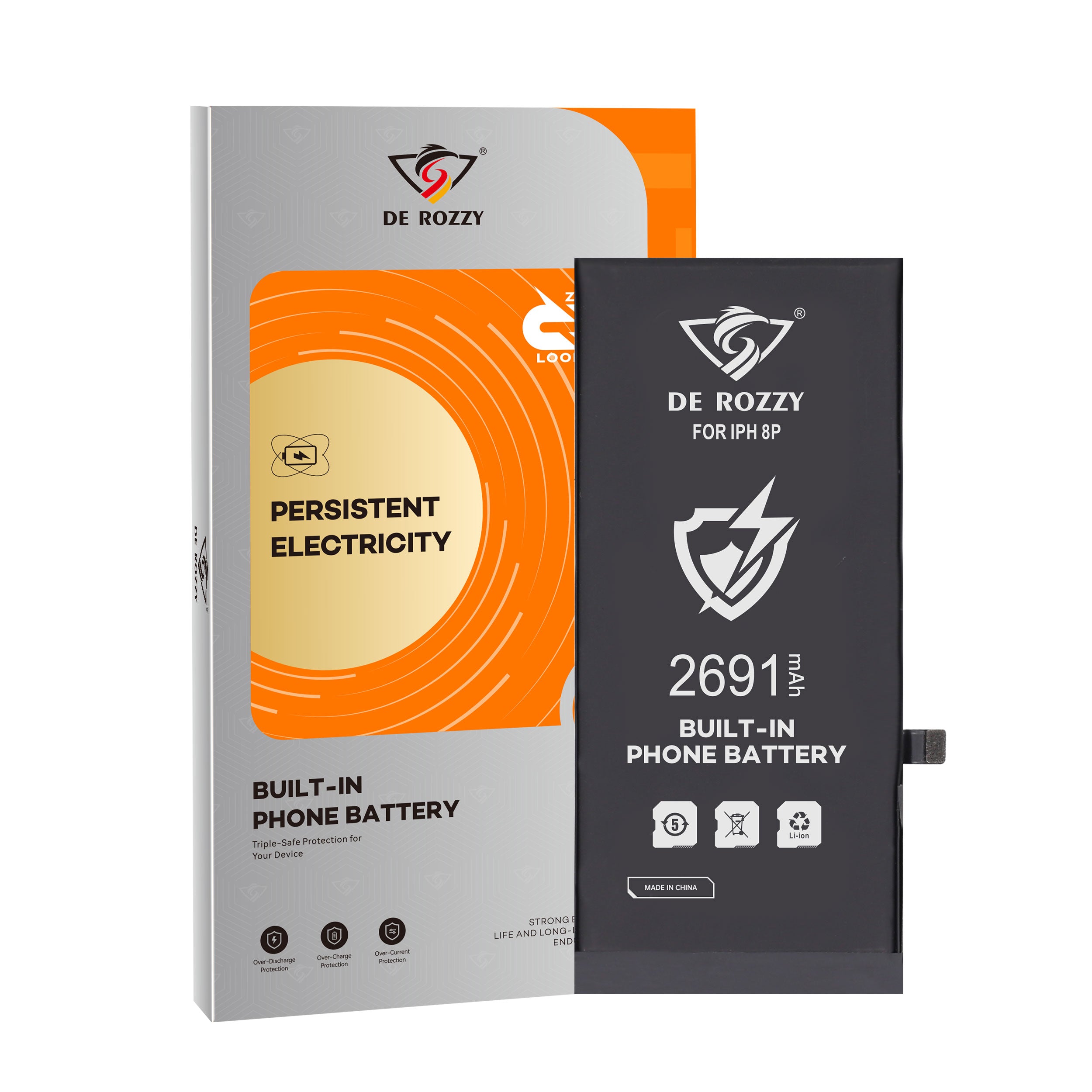 Original Capacity Battery For iPhone 8 Plus 2691mAh