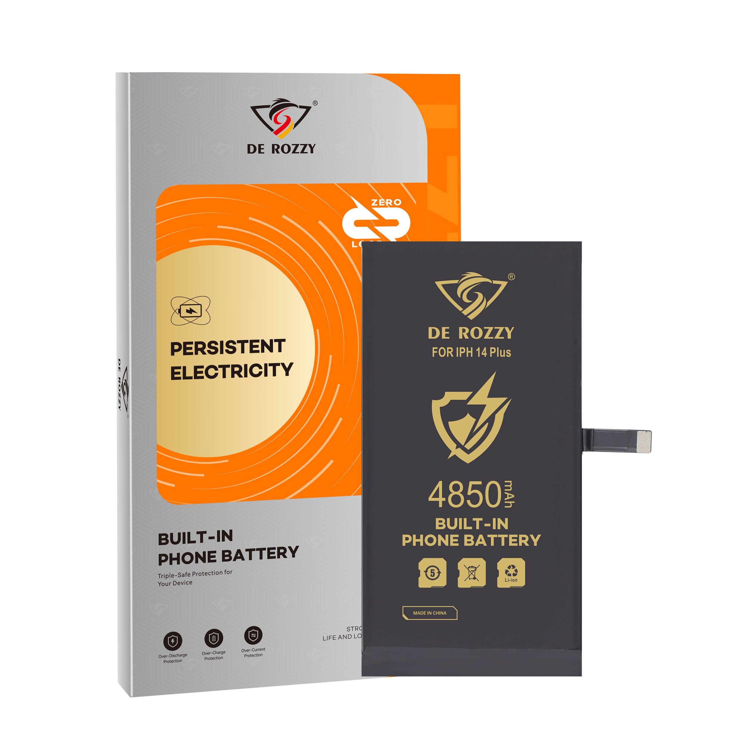 High Capacity Battery For iPhone 14 Plus 4850mAh