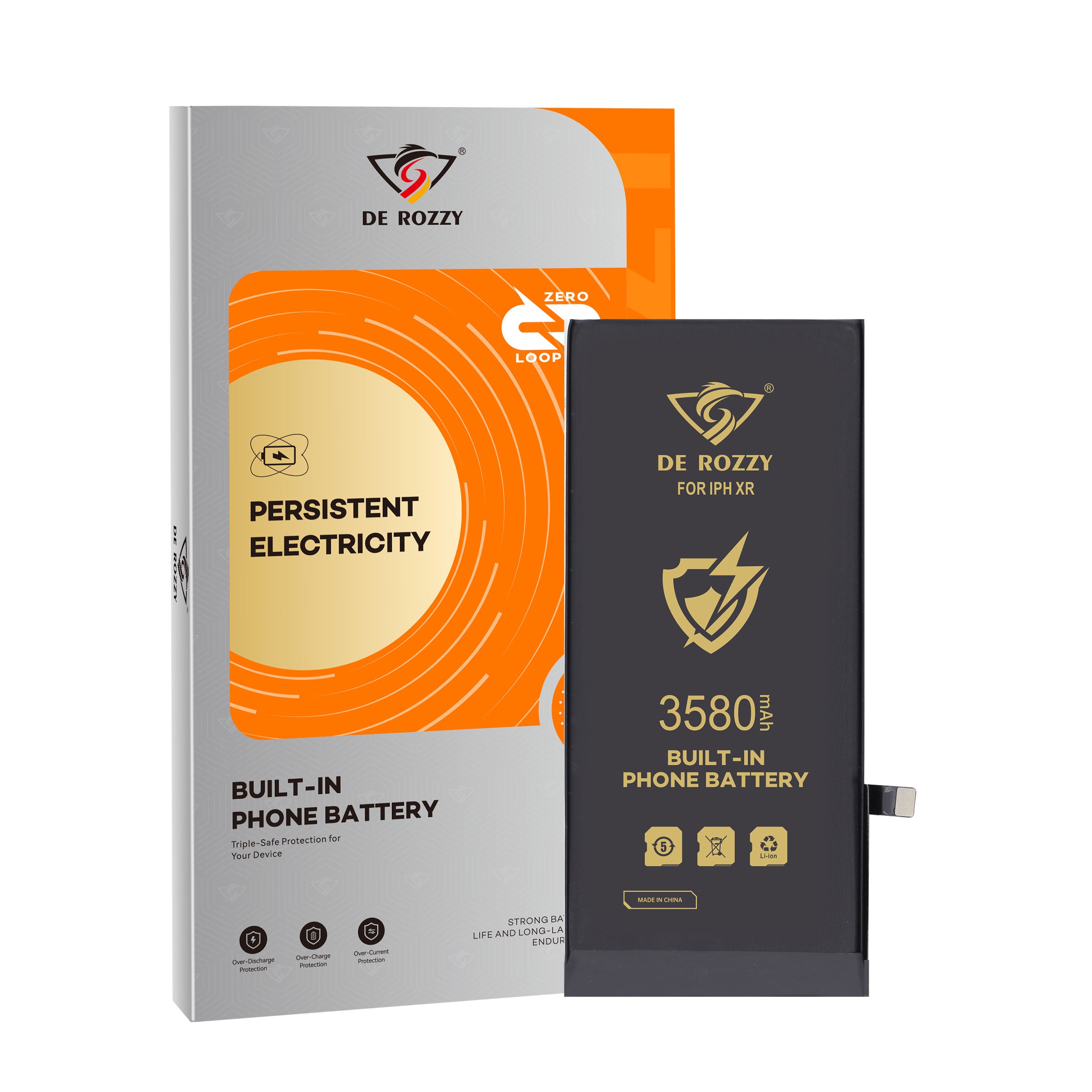 High Capacity Battery For iPhone XR 3580mAh